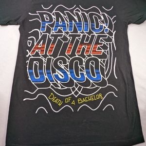 Panic!  At The Disco 2017 Death of A Bachelor Tour Tee Size Small